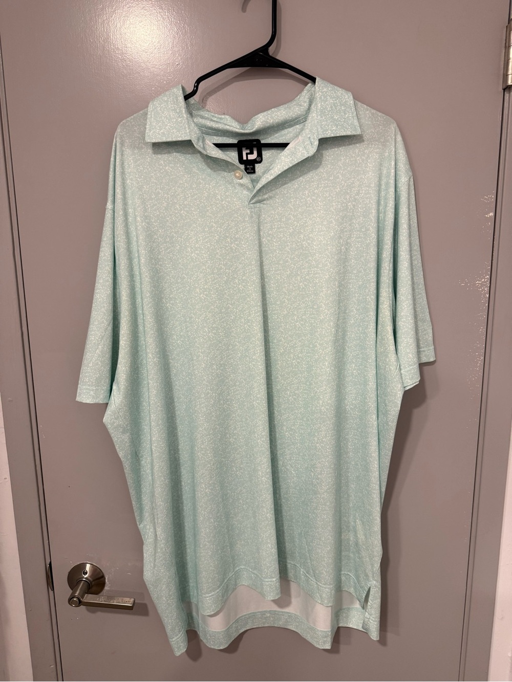 FootJoy Men's Mint Green Polo Shirt